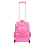Mochila Elf C/carro 6457A Base Goma Rosa 2Div